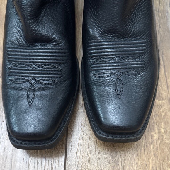 NWOT ARIAT Black Legend Phoenix Cowboy Boot Sz 10.5D - Picture 5 of 8